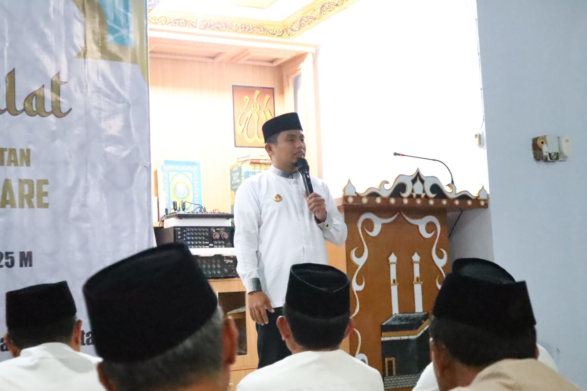 Tasming Hamid Hadiri Safari Ramadan dan Salat Tarawih di Lapas Kelas IIA Parepare