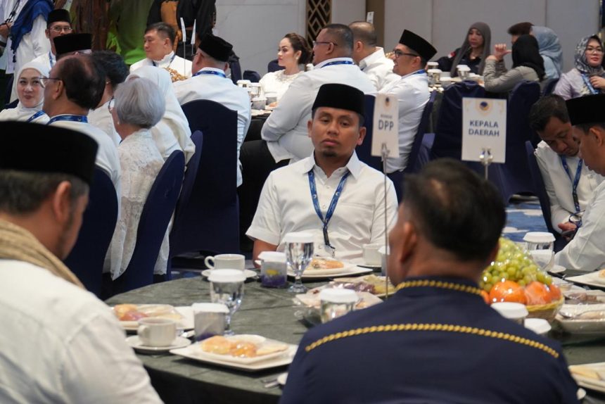 Tasming Hamid Hadiri Buka Puasa Bersama di NasDem Tower, Jakarta