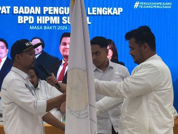 Rijal Madani Ditunjuk Ketua BAKASTRA BPD HIPMI Sulsel