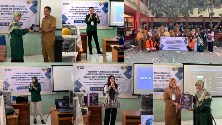ITH Gelar Pelatihan AR dan VR, Guru SMPN 10 Mengaku Butuh Inovasi Pembelajaran Digital