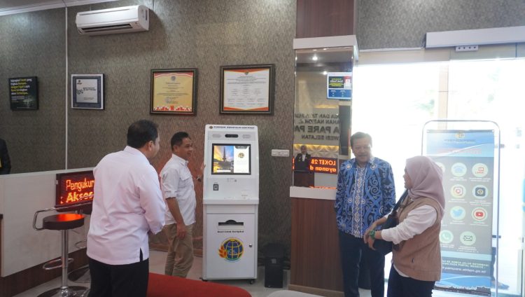 Sesitjen Kementerian ATR/BPN Monev Zona Integritas di Kantor Pertanahan Kota Parepare