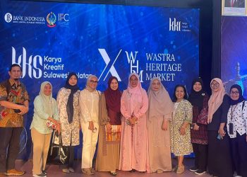 Ketua Dekranasda Pinrang Dukung Butik Hatije di Karya Kreatif Sulsel, Karya Desainer Muda Pinrang