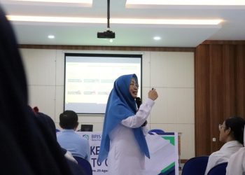 BPJS Kesehatan Goes To Campus di Politeknik Kesehatan Kampus Parepare,  Kepala BPJS Kesehatan Cabang Parepare Beri Kuliah Umum