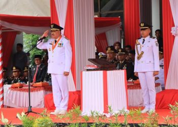 Upacara Peringatan HUT ke-80 RI, Bupati Pinrang Ingatkan Perkuat Nasionalisme, Kebersamaan, dan Semangat Pengabdian