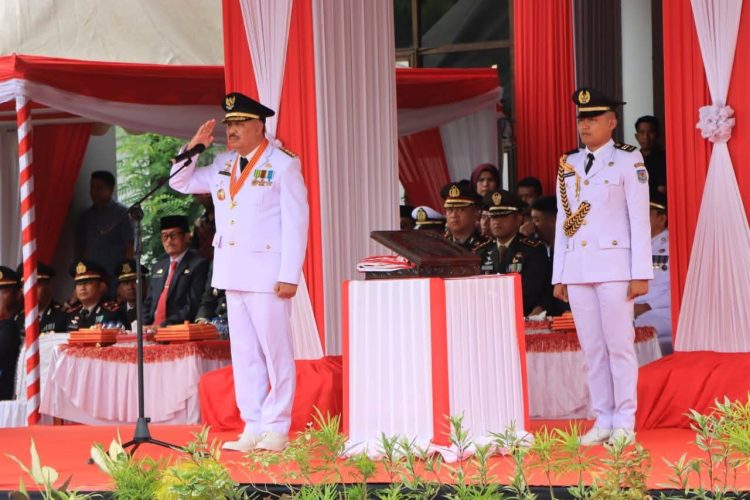 Upacara Peringatan HUT ke-80 RI, Bupati Pinrang Ingatkan Perkuat Nasionalisme, Kebersamaan, dan Semangat Pengabdian