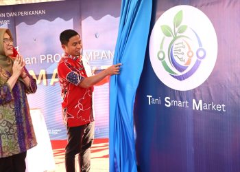 Wali Kota Parepare Luncurkan Tani Smart Market