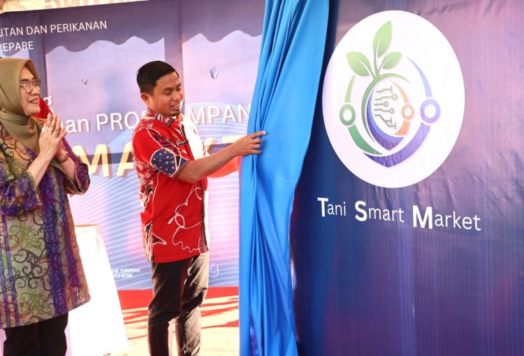Wali Kota Parepare Luncurkan Tani Smart Market