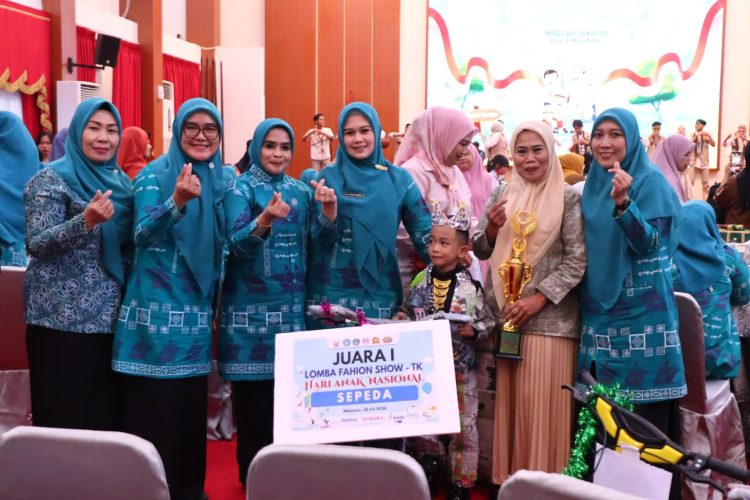 Ketua PKK Parepare Bangga, Utusan Parepare Sabet Juara di HAN Tingkat Provinsi Sulsel