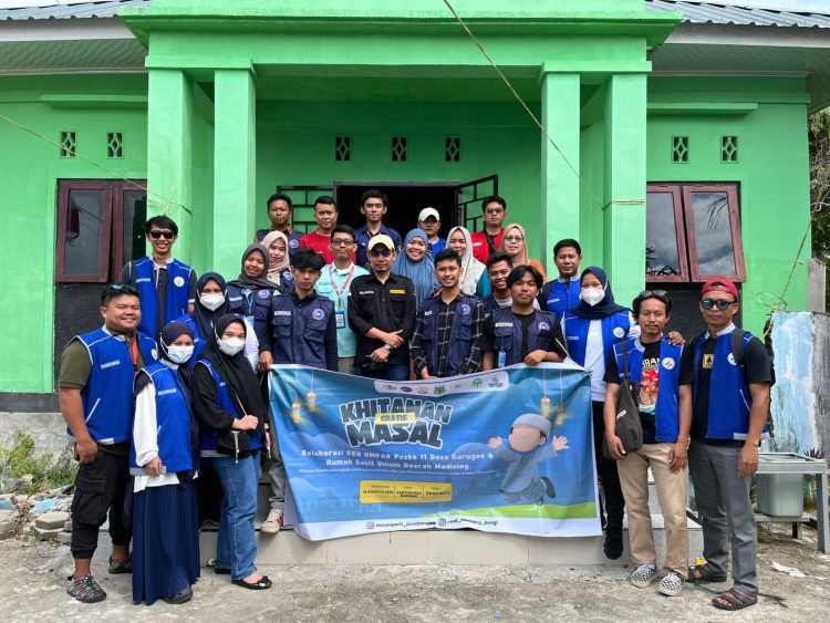 Kolaborasi Mahasiswa KKN UMPAR, RSUD Madising dan Perangkat Desa, Khitan Massal Gratis Sukses Dilaksanakan