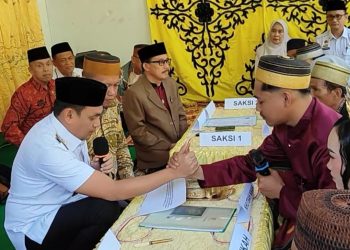 Wawali Parepare Nikahkan Dua Mempelai, Tekankan Keberlanjutan Program Nikah Massal
