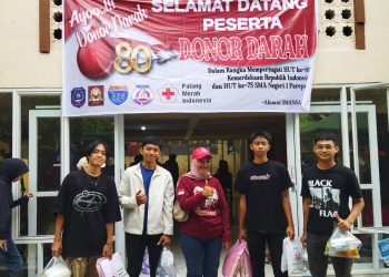 Alumni SMAN 1 Angkatan 94 Hebat, Laksanakan Donor Darah, Wow Melebihi Target