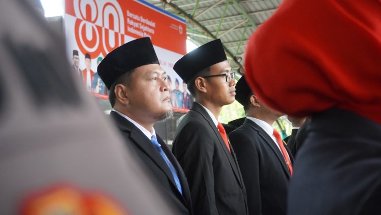 Kakantah Parepare Hadiri Upacara HUT ke-80 Kemerdekaan RI di Alun-Alun Kota