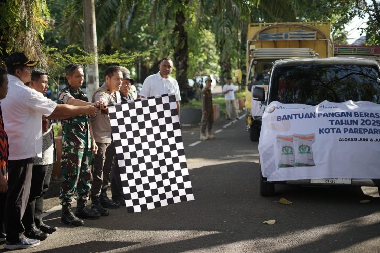 142 Ton Bantuan Cadangan Beras Pemerintah Disalurkan