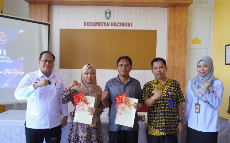 Penyerahan Sertipikat PTSL di Bacukiki, Bentuk Nyata Layanan Transparan dan Tepat Sasaran