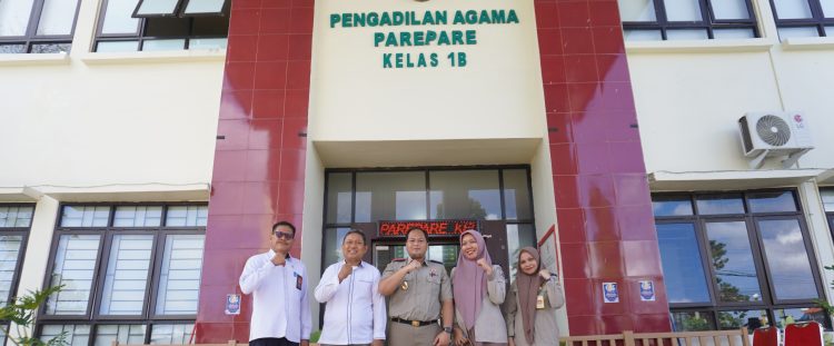 Tingkatkan Kualitas Layanan Pertanahan, Jajaran Kantah Kota Parepare Koordinasi dengan PA Parepare