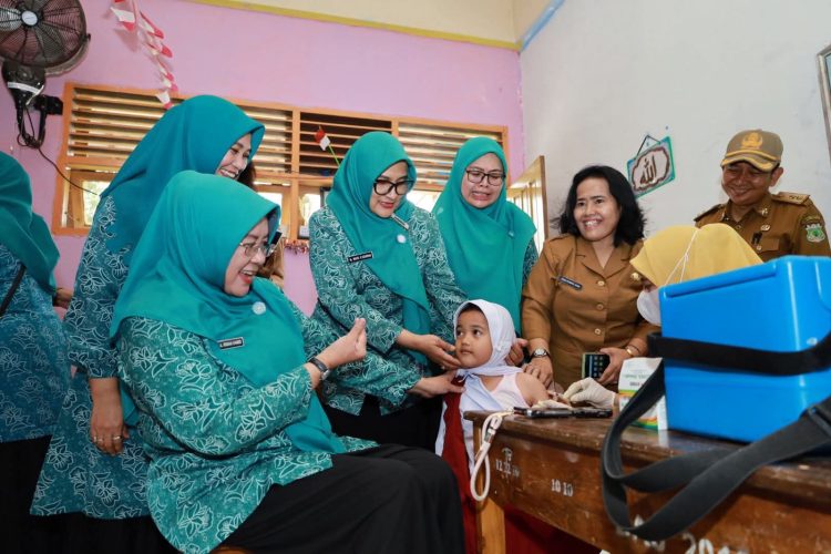 Pemerintah Pinrang Libatkan Organisasi Perempuan Edukasi Warga untuk Kejar Target Vaksinasi Campak
