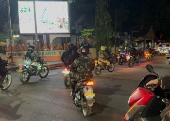 Personel Kodim 1404/Pinrang dan Polres Pinrang Gelar Patroli Malam, Masyarakat Senang Bisa Istirahat Tenang