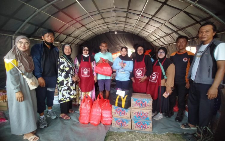 RMR Parepare Salurkan Makanan Siap Santap ke Korban Kebakaran, Panggilan Hati Tebar Kebaikan dan Kepedulian