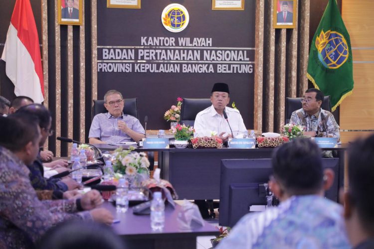 Menteri ATR/BPN: Tugas Kita Memastikan Tanah Rakyat Aman