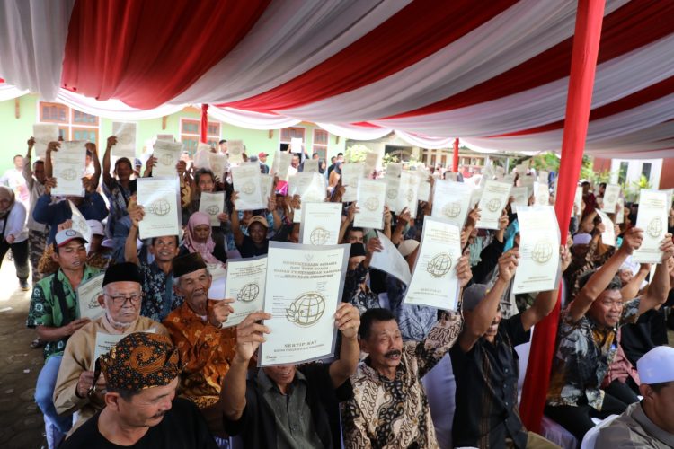 Reforma Agraria Tunjukkan Capaian Signifikan, Redistribusi 195.734 Bidang Tanah untuk 39.556 KK