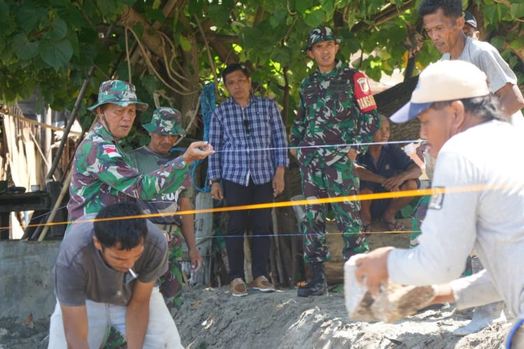 Dansatgas TMMD Ke-126 Kodim 1401/Majene Tinjau Progres Pembangunan, Optimistis Selesai Tepat Waktu