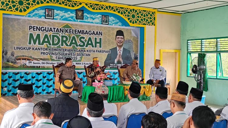 Dirjen Pendis Kemenag RI Kunjungi Kota Parepare, Ini Tiga Agenda di Lokasi Berbeda