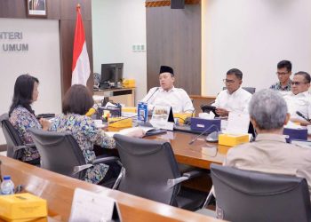 Rapat dengan Kementerian PU, Menteri ATR/Kepala BPN Dorong Harmonisasi Aturan Sempadan Sungai