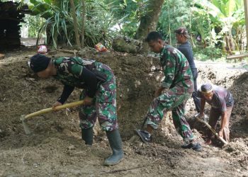 Satgas TMMD ke-126 Kodim 1401/Majene Tambah Pembangunan Talud, Tiga Titik Sudah Rampung