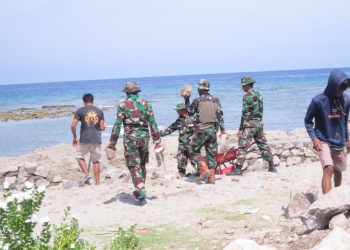 Kemanunggalan TMMD Kodim 1401 Majene dan Masyarakat: Asa dari Tanggul 91 Meter di Pesisir Balombong