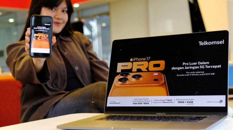 Telkomsel Hadirkan Pre-Order iPhone 17 Series dengan Paket Bundling Halo+ Seharga Rp777.000, Bayar 7 Bulan Dapat Langganan 24 Bulan