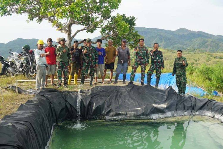 Satgas TMMD ke-126 Kodim 1401/Majene Pastikan Air Mengalir untuk Petani