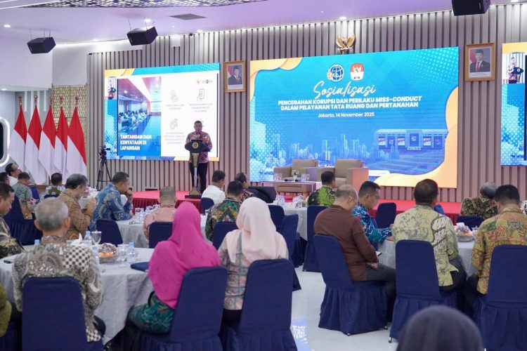 Kementerian ATR/BPN Gandeng KPK Perkuat Pemahaman Pencegahan Korupsi dan Perilaku Misconduct dalam Pelayanan Pertanahan