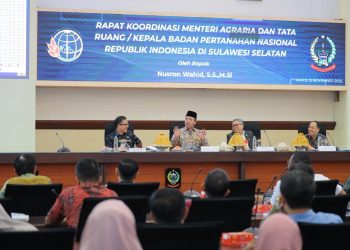 Menteri Nusron Pimpin Rakor, Perkuat Sinergi Pusat dan Daerah Selesaikan Persoalan Pertanahan