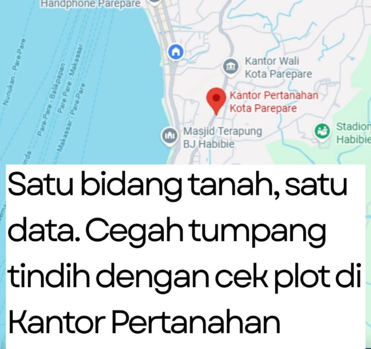 Tak Sempat Datang ke Kantor Pertanahan, Cegah Tumpang Tindih Tanah dengan Cek Plotting di Aplikasi Sentuh Tanahku