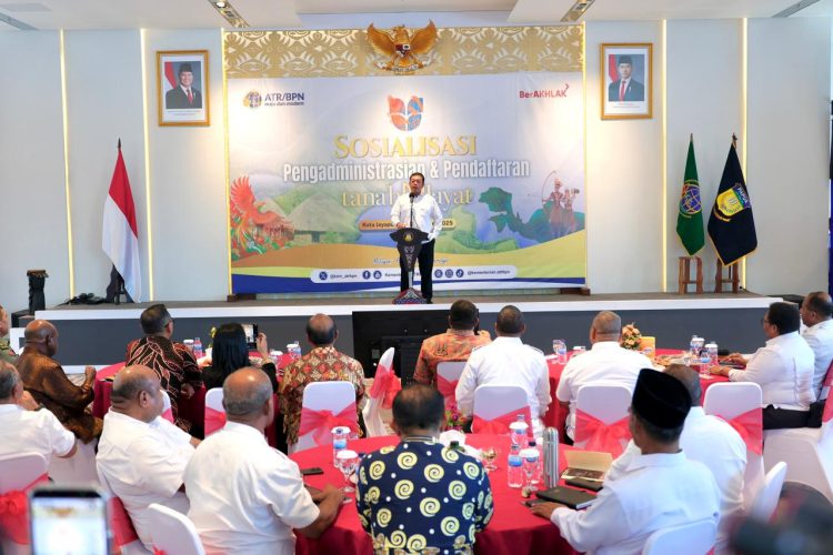 Menteri Nusron Komitmen Pemerintah Percepat Sertipikasi Tanah Ulayat di Papua