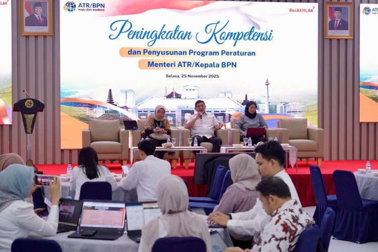 Kementerian ATR/BPN Perkuat Kompetensi SDM dalam Merancang Regulasi Pertanahan dan Tata Ruang