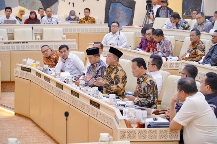 Raker bersama Komisi II DPR RI, Menteri Nusron Targetkan Realisasi hingga 98%