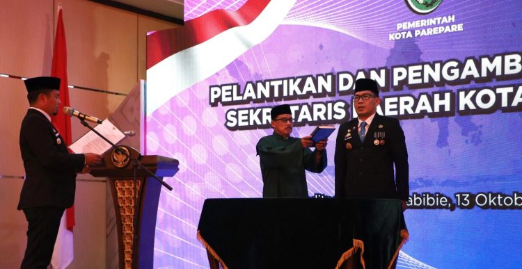 Amarun Agung Hamka Resmi Jabat Sekda Parepare
