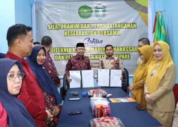 Pemkot Parepare–Politeknik Muhammadiyah Teken MoU