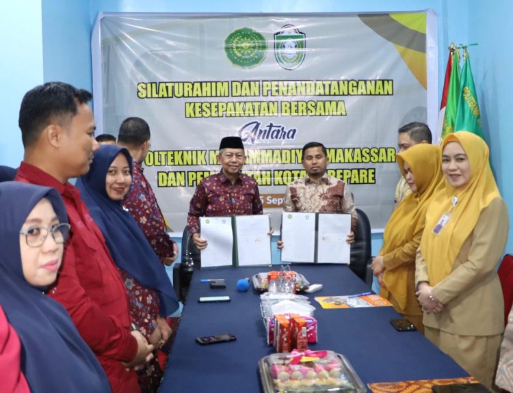 Pemkot Parepare–Politeknik Muhammadiyah Teken MoU