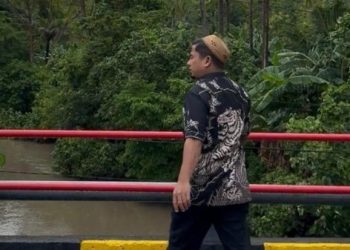 Wali Kota Tasming Hamid Tinjau Aliran Sungai