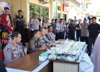 Tasming Hamid Apresiasi Polres Gagalkan Penyelundupan 44 Kg Sabu