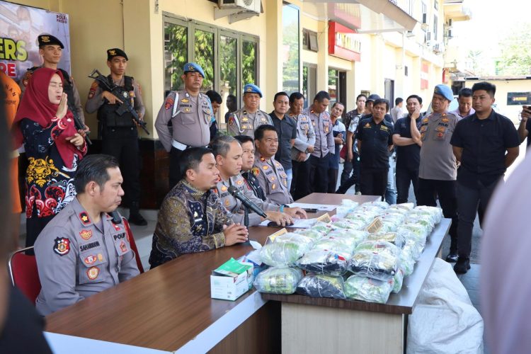 Tasming Hamid Apresiasi Polres Gagalkan Penyelundupan 44 Kg Sabu