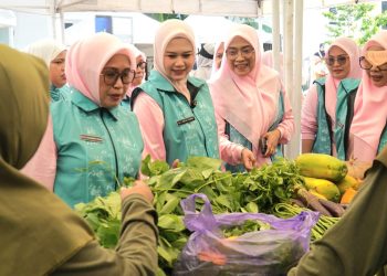 Ketua PKK Parepare Tinjau Aktivitas di Tani Smart Market