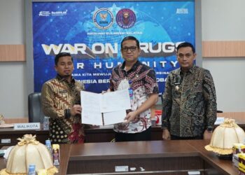 Pemkot Parepare dan BNN Sulsel Teken Hibah, Persiapan Pembentukan BNN Kota Parepare Dimatangkan