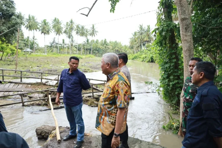 Pemkab Pinrang Bergerak Cepat Tangani Jembatan Rusak di Lembang