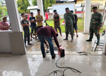 Satgas TMMD Kodim 1402/Polman Gelar Pelatihan Teknik Las untuk Pemuda Desa Bulo