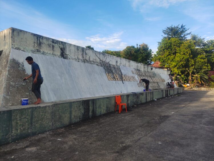 Benahi Masjid Agung Jelang Ramadan