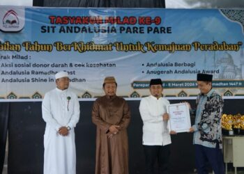 Terima Andalusia Award, Pemkot Parepare akan Terus Perkuat Pembinaan Keagamaan