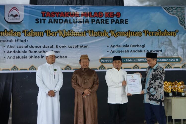 Terima Andalusia Award, Pemkot Parepare akan Terus Perkuat Pembinaan Keagamaan